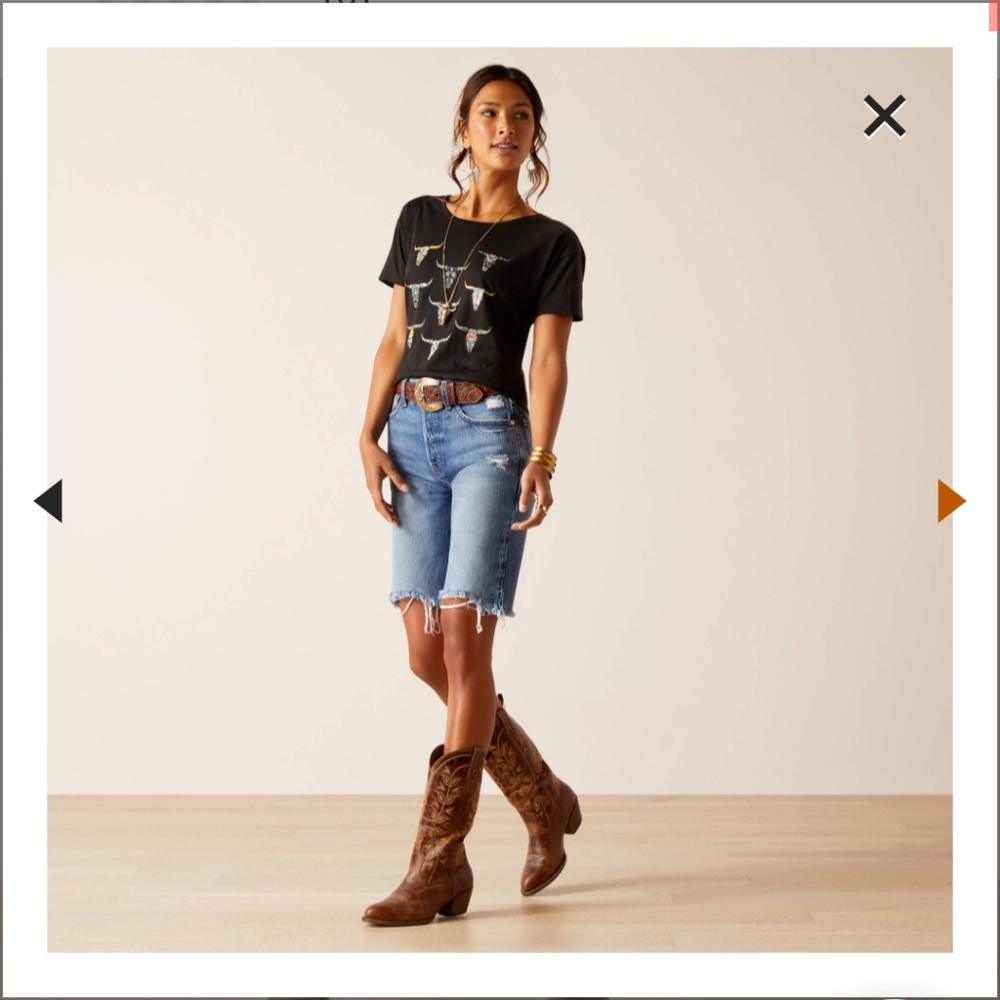 Ariat Denim Jean Shorts